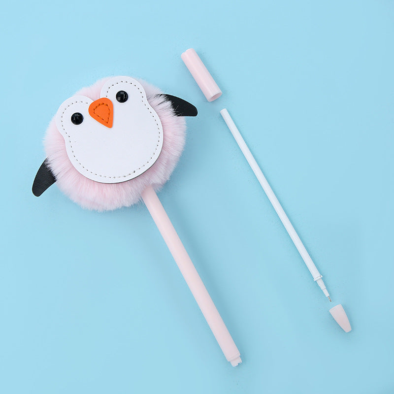 Penguin Puffball Pen