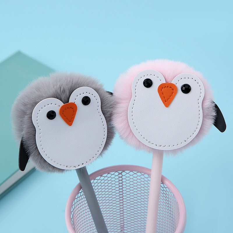 Penguin Puffball Pen