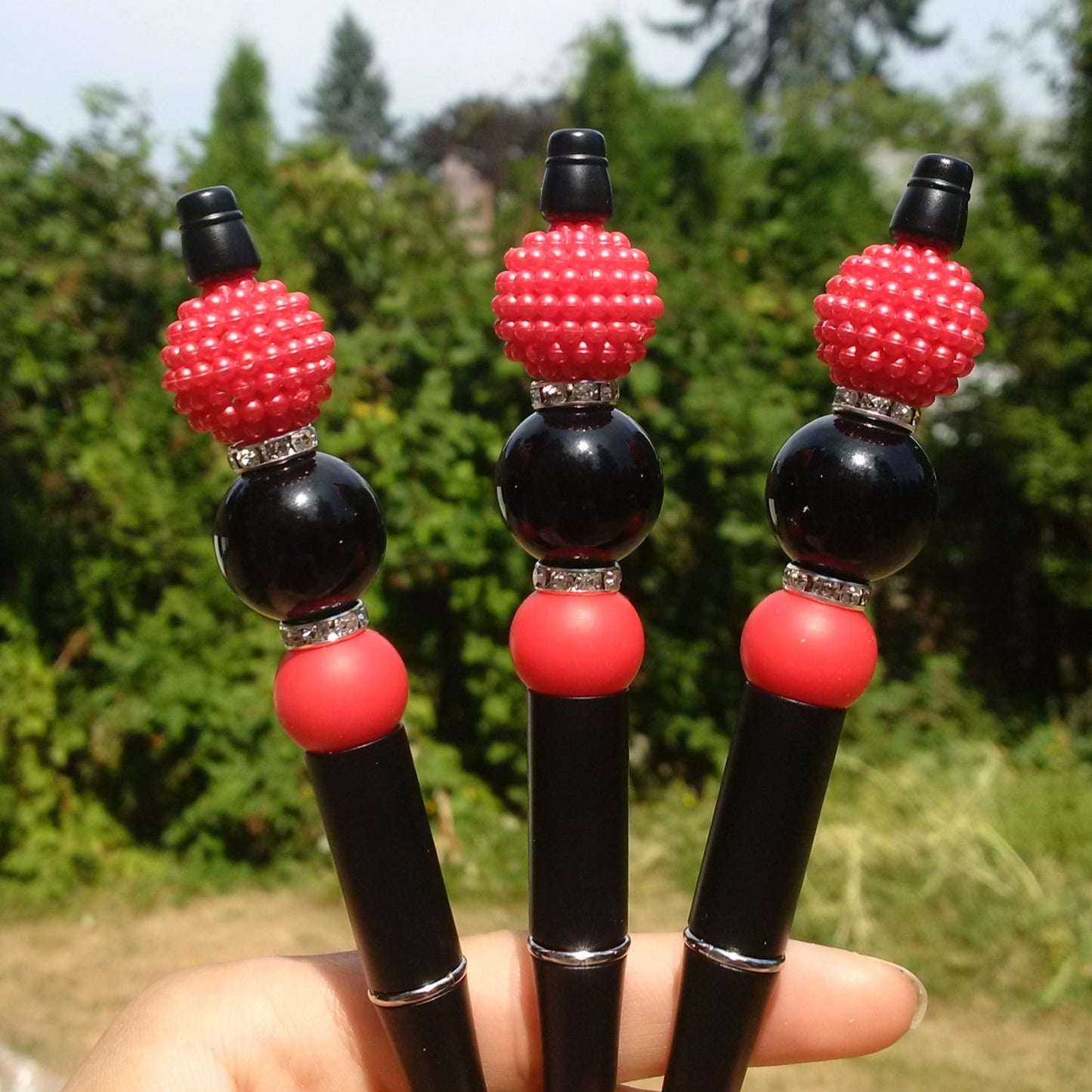 "Bloody Mary" Beaded Pen