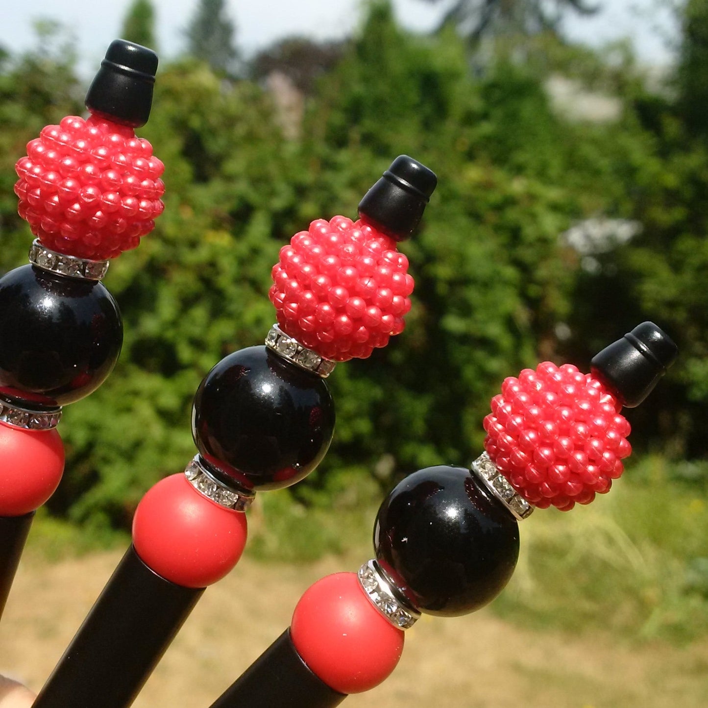 "Bloody Mary" Beaded Pen