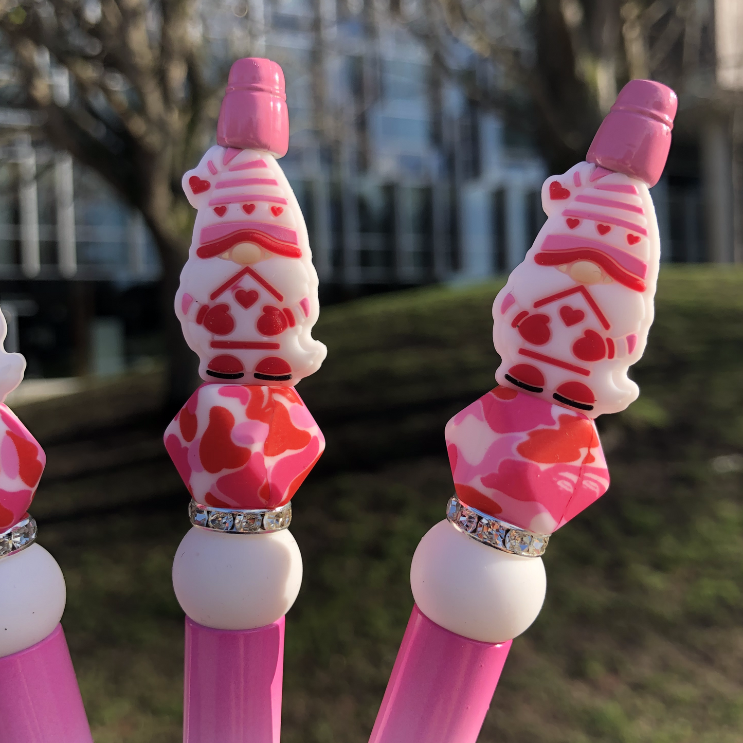 "Heart of Gnome" Beaded Pen