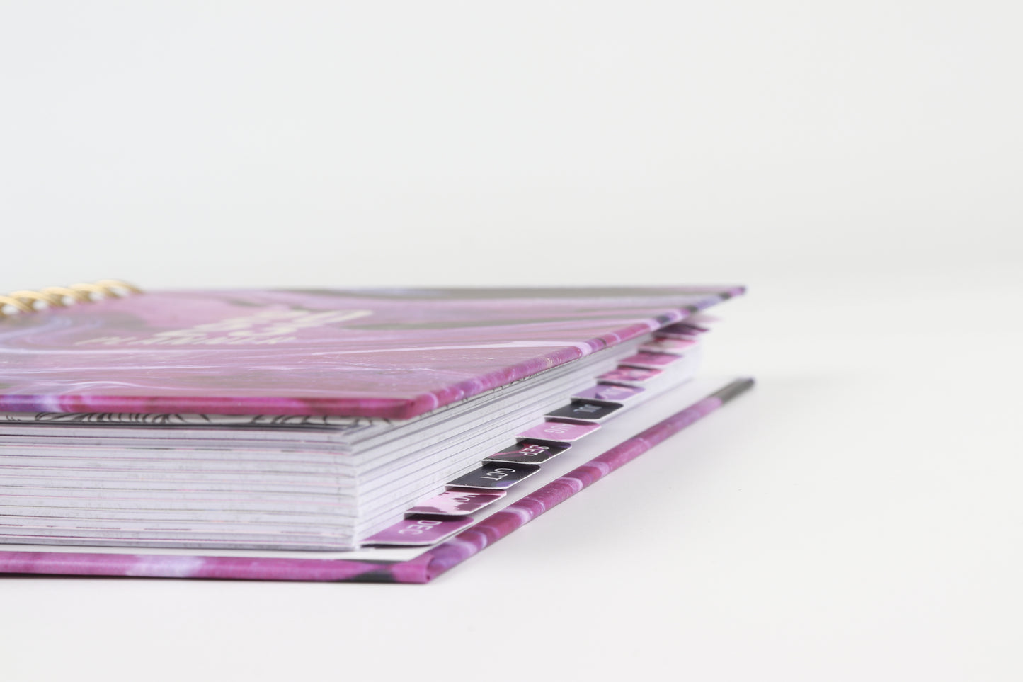 Purple Galaxy - 2023 Spiral Planner - A5 Size