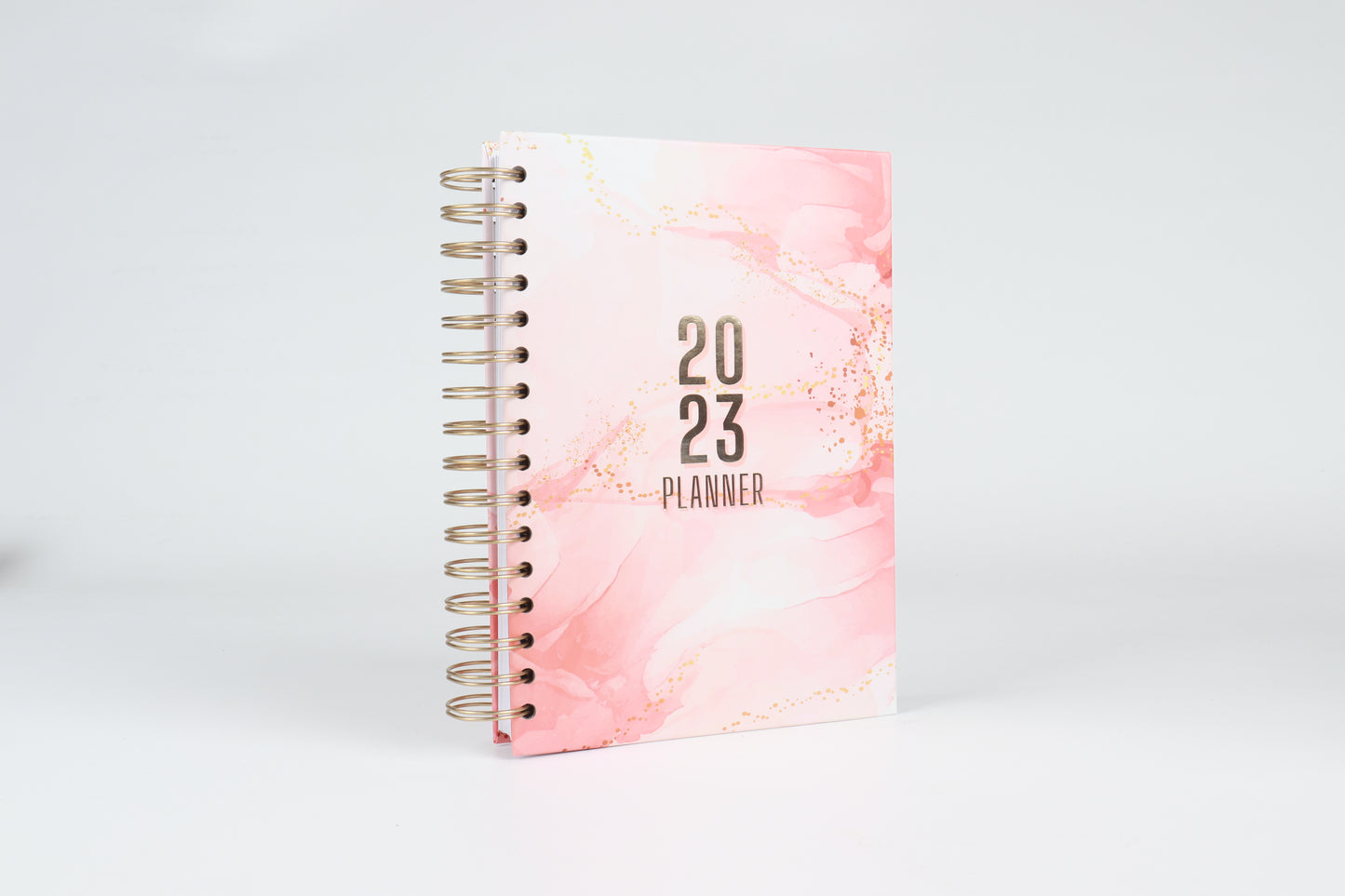 Coral - 2023 Spiral Planner - A5 Size