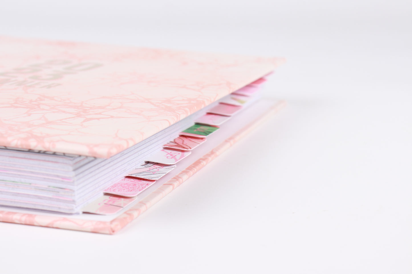 Creamy Pink Splatter - 2023 Spiral Planner - A5 Size