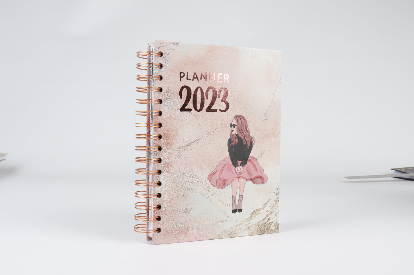 The Girly Girl - 2023 Spiral Planner - A5 Size