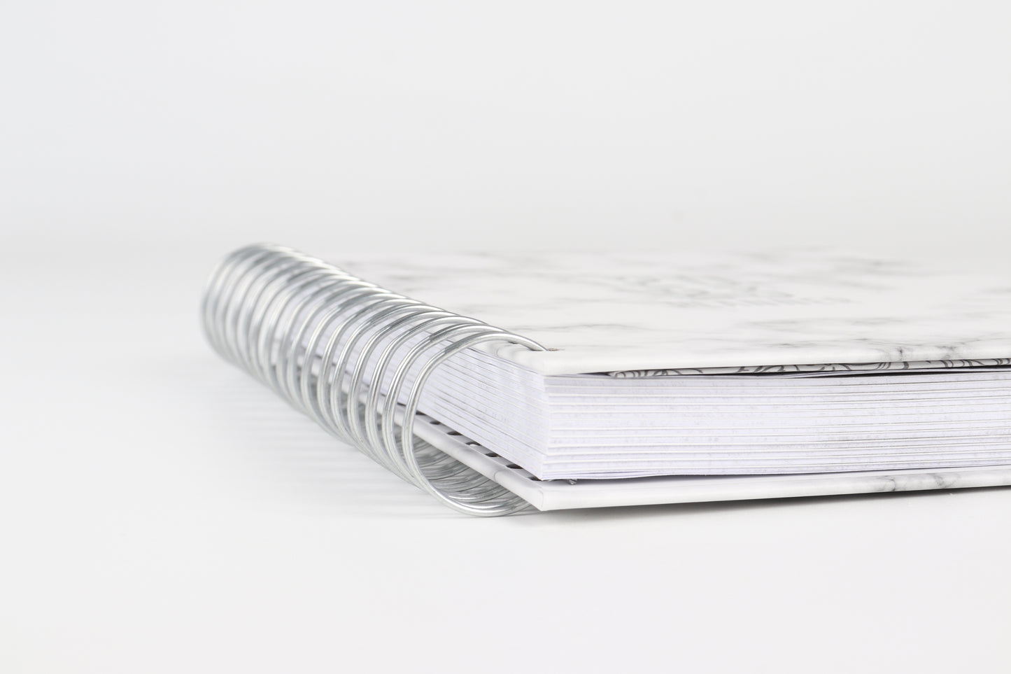 Silver Marble - 2023 Spiral Planner - A5 Size