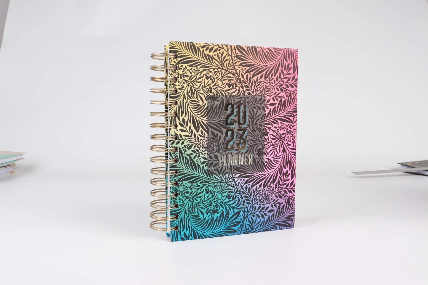 Floral Bloom - 2023 Spiral Planner - A5 Size