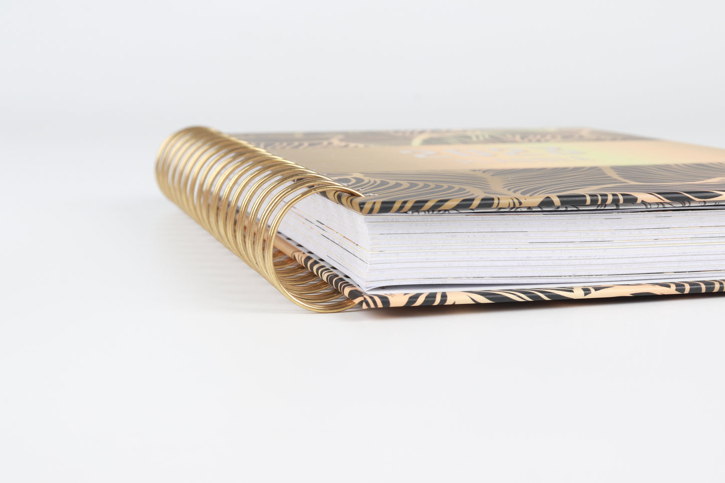 Golden Leaves - 2023 Spiral Planner - A5 Size
