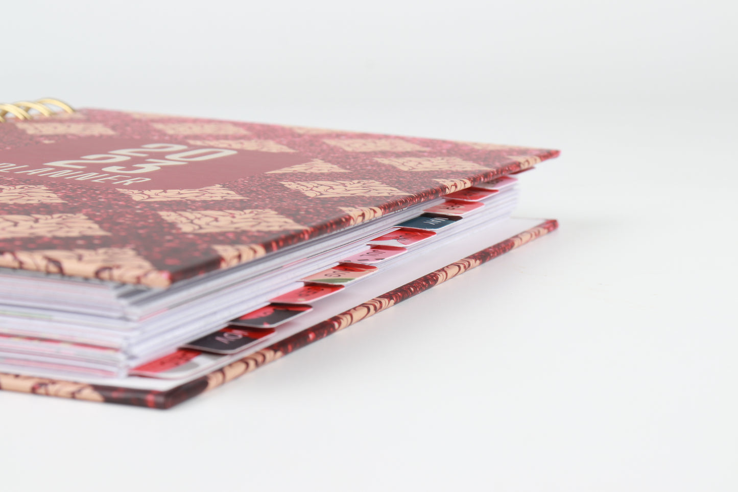 Royalty Red - 2023 Spiral Planner - A5 Size