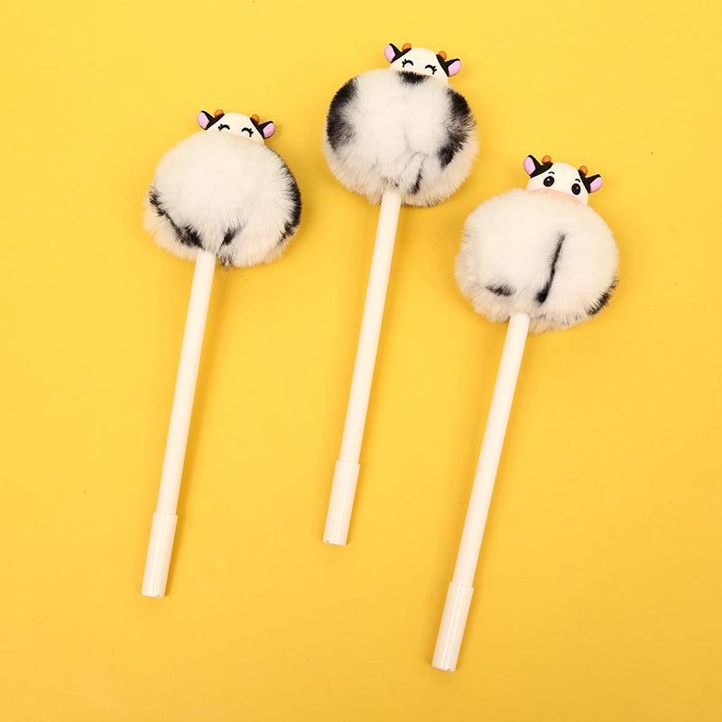 Cow Puffball Pen