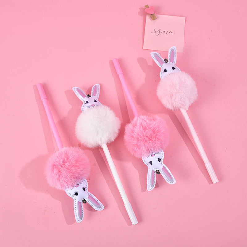 Rabbit Puffball Pen