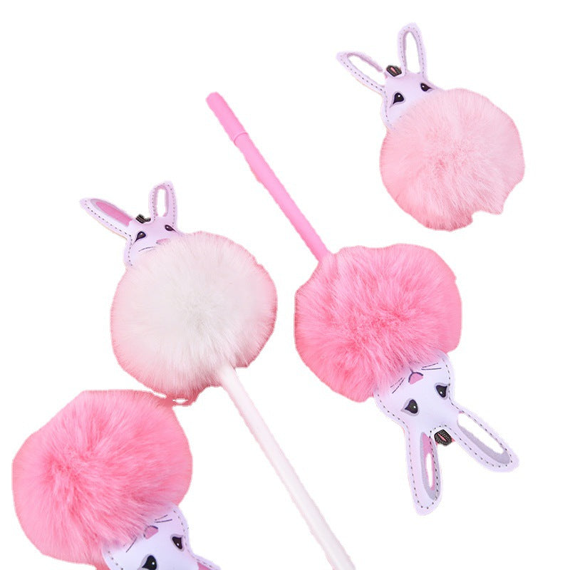 Rabbit Puffball Pen