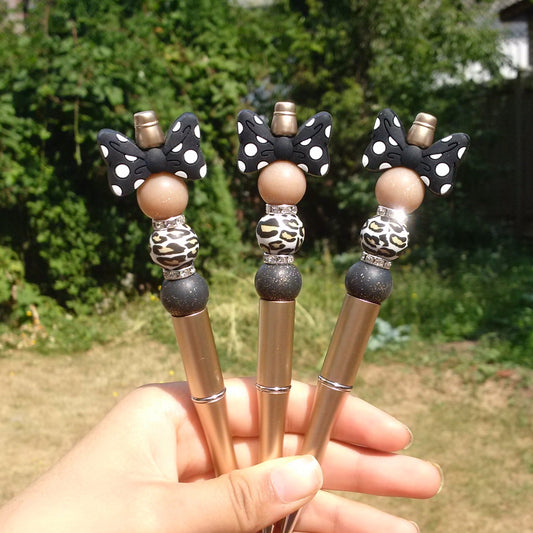 Gentlemen Bowtie Beaded Pen