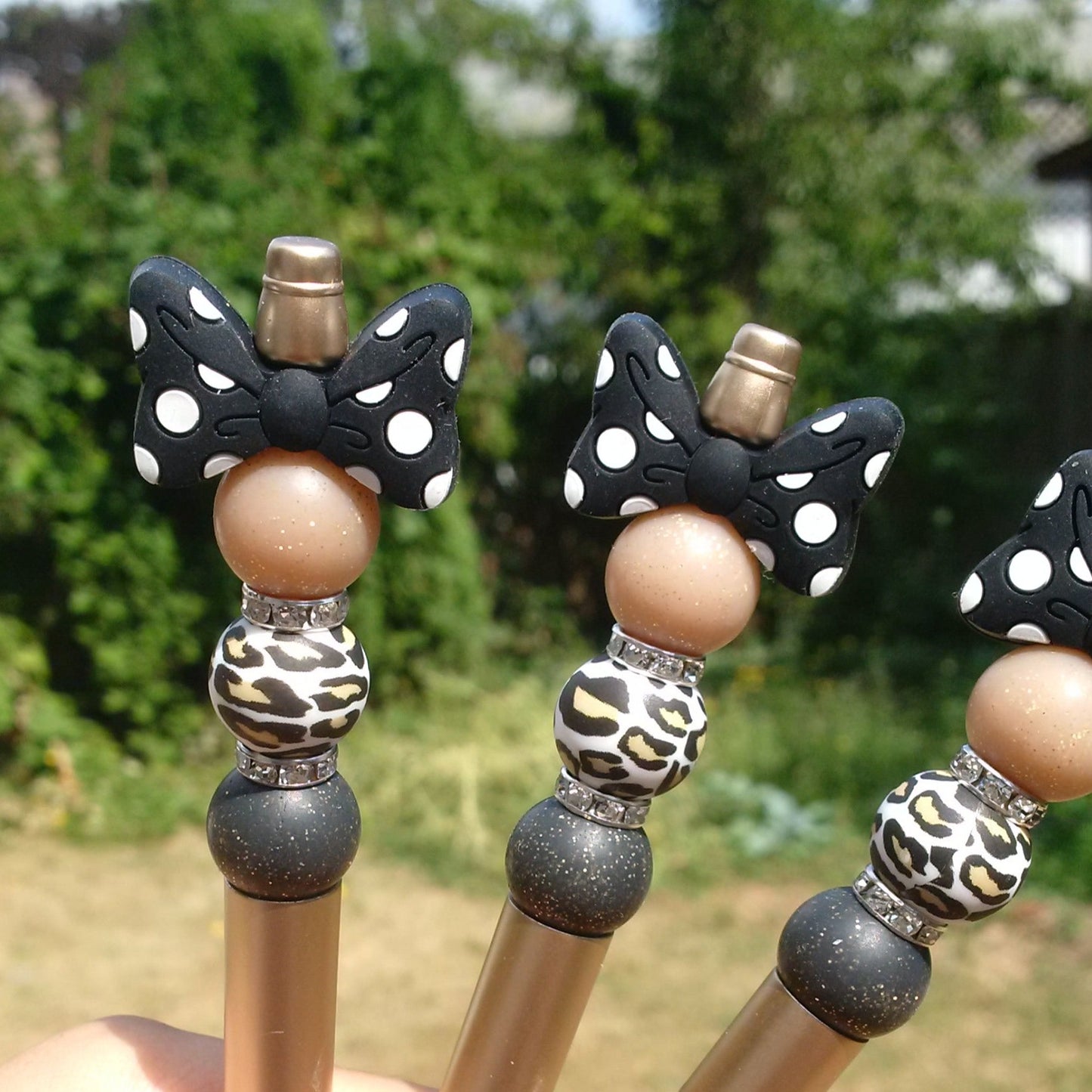 Gentlemen Bowtie Beaded Pen