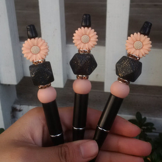 🖤Wednesday Addams🖤 "Burnt Peaches" Beaded Pen