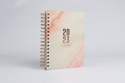 Nude Breeze - 2023 Spiral Planner - A5 Size