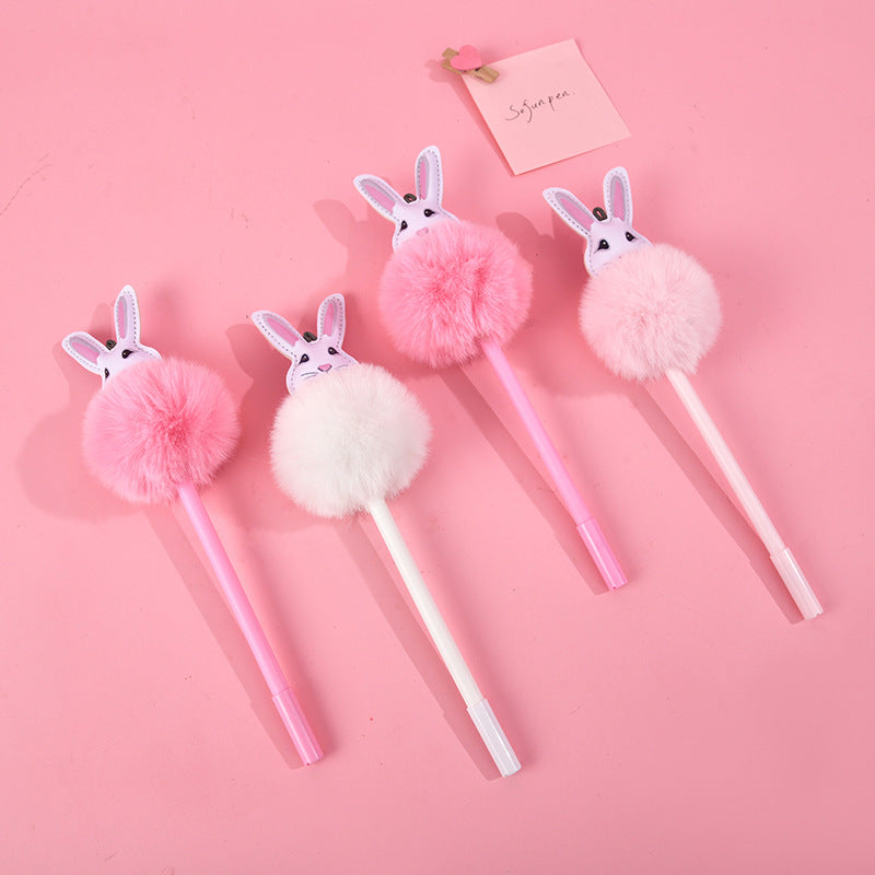 Rabbit Puffball Pen