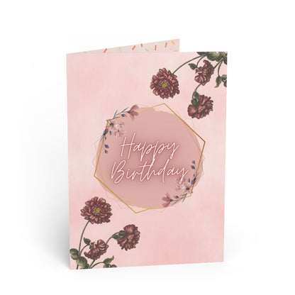 Floral Pink Birthday